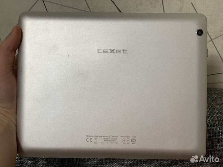 Планшет texet tm-9751HD