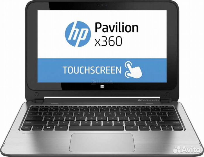 Ноутбук трансформер HP x360 с сенсорным экраном