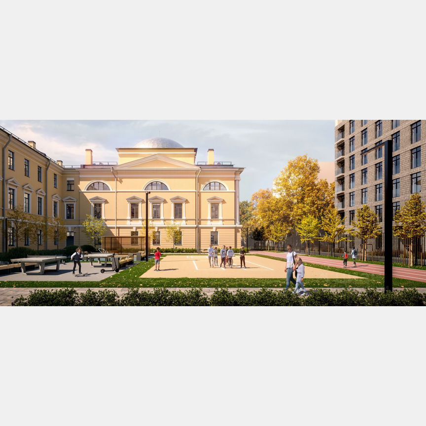 3-к. квартира, 72,8 м², 2/9 эт.