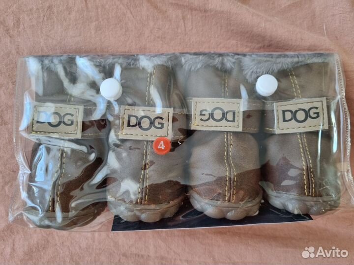 Ботинки для собак новые