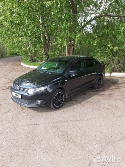 Volkswagen Polo 1.6 МТ, 2012, 172 000 км