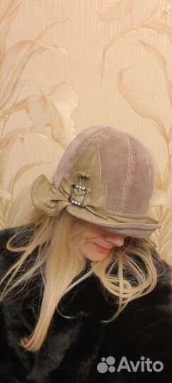 Шляпа фетровая женская