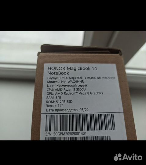 Honor magicbook 14 ryzen 5