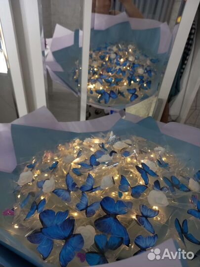 Букет из бабочек