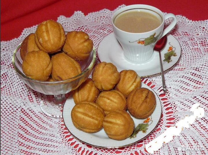 Формы для выпечки. Грецкий орех. Алюминий. СССР