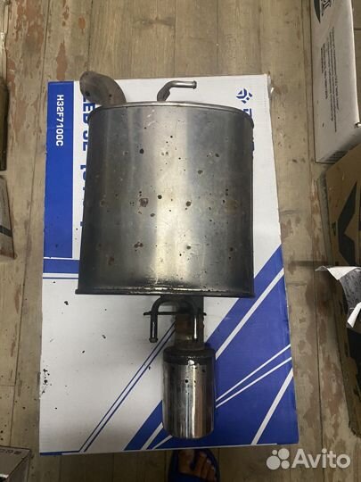 Левый глушитель (банка) camry 70
