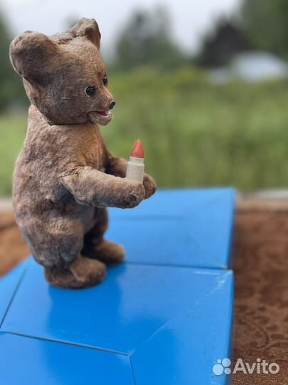 Игрушка медведь СССР заводной