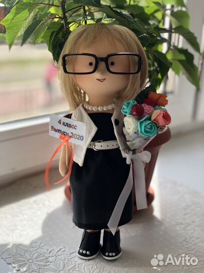 Интерьерная и портретная кукла ручной работы