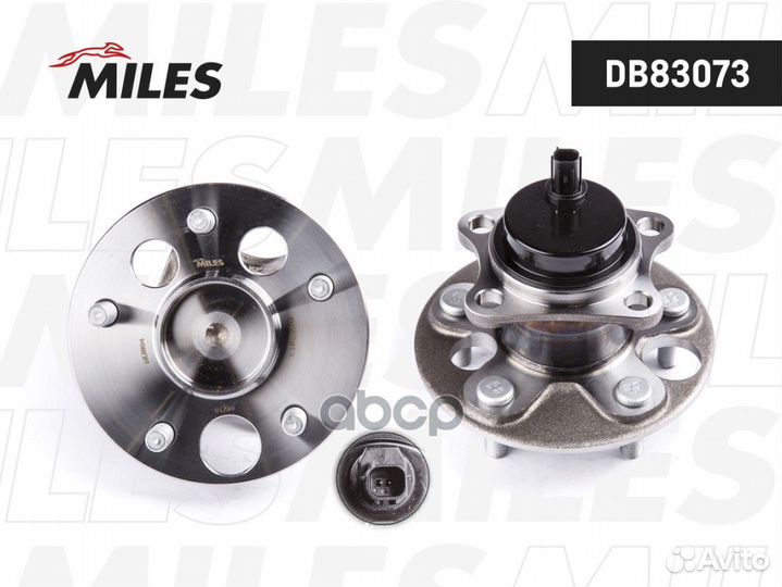 Ступица с подшипником задняя + ABS toyota auri