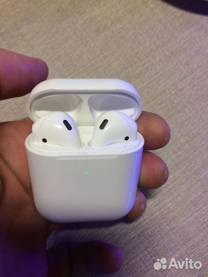 Беспроводные наушники apple airpods 2