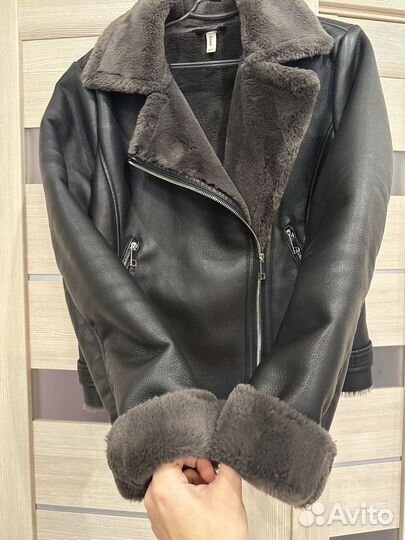 Дубленка куртка косуха mango