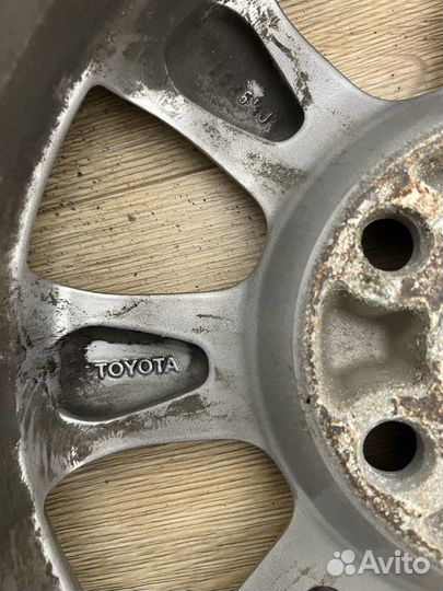 Литые диски r16 на toyota camry комплект