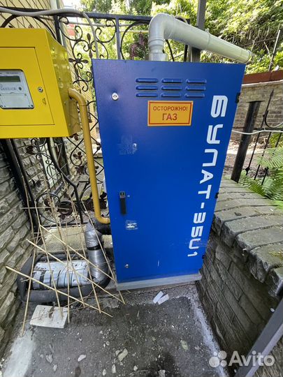 Уличный газовый котел булат (одноконтурный) 35 Квт