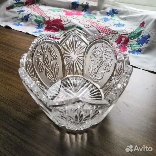 Посуда хрустальная