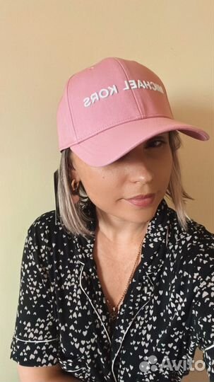 Кепка michael kors unisex розовая