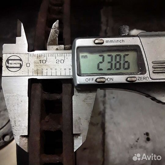 Тормозные диски pajero3 передние