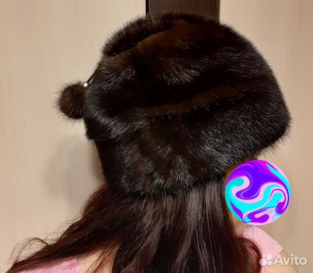 Шапка норковая новая