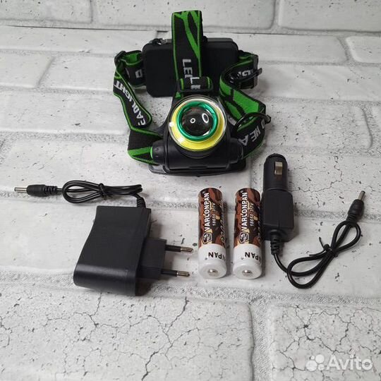 Фонарь налобный (T6- zoom) MX2120 (Черный)