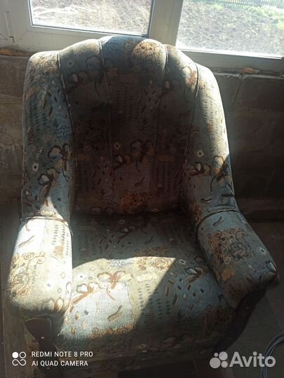 Диван и 2 кресла бу