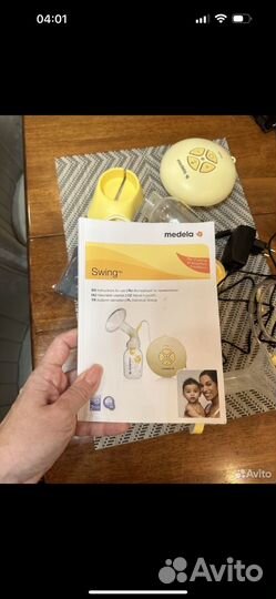 Молокоотсос medela электрический новый