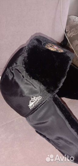 Мужская шапка ушанка 58-60