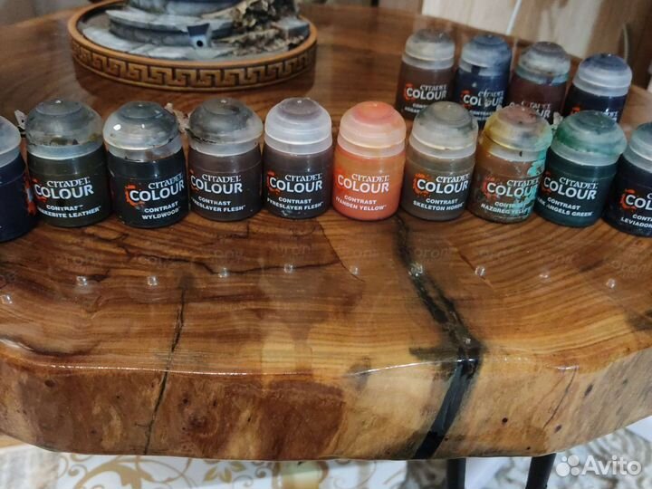 Краски citadel contrast