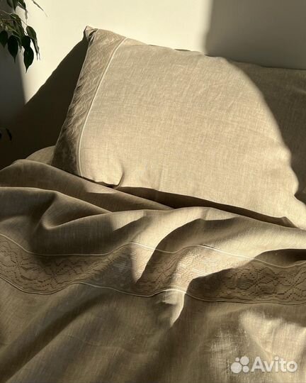 Льняное постельное белье