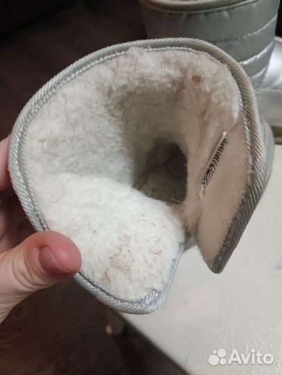 Сапожки для девочки зима