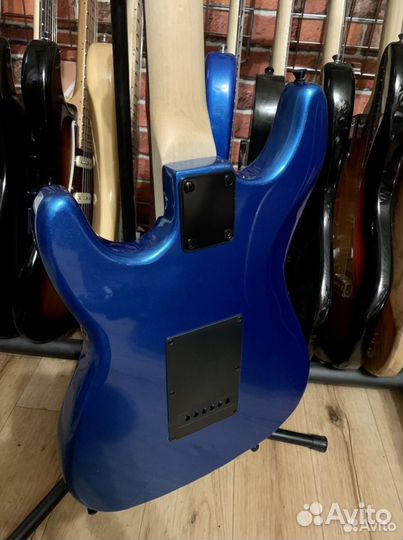 Электрогитара Stratocaster Blue Metallic + Чехол