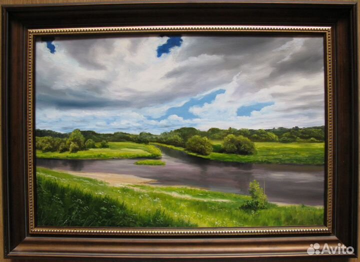 Излучина. 40х60см, холст, масло