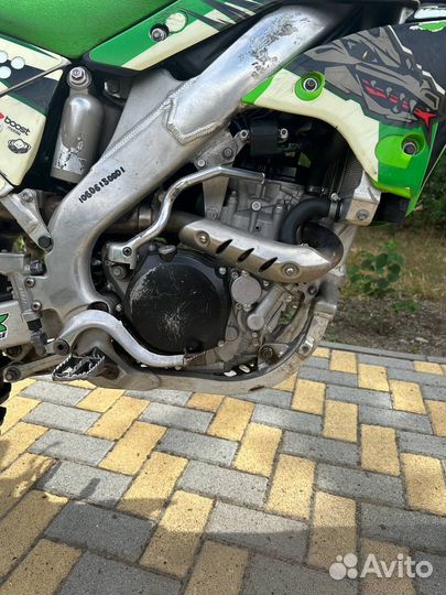 Двигатель на кроссовый мотоцикл kawasaki kx 250f