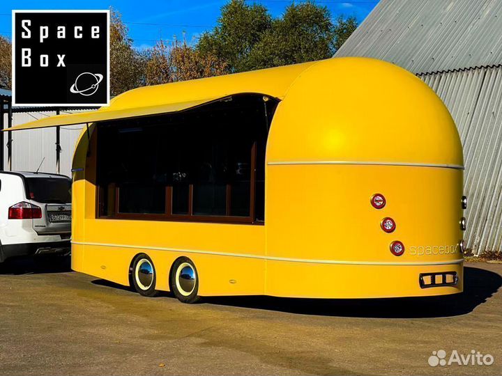 Торговый прицеп купава, Кафе на колесах