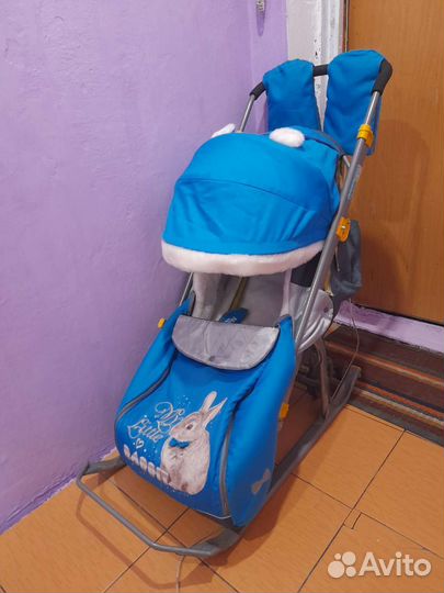 Коляска санки