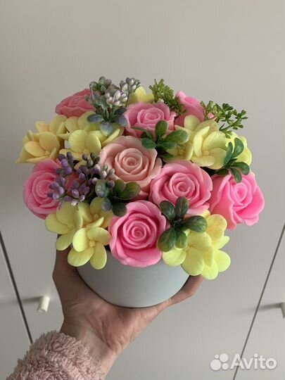 Букет роз Мыло ручной работы