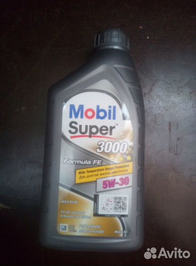 Масло Mobil Super 3000 5w-30 1L