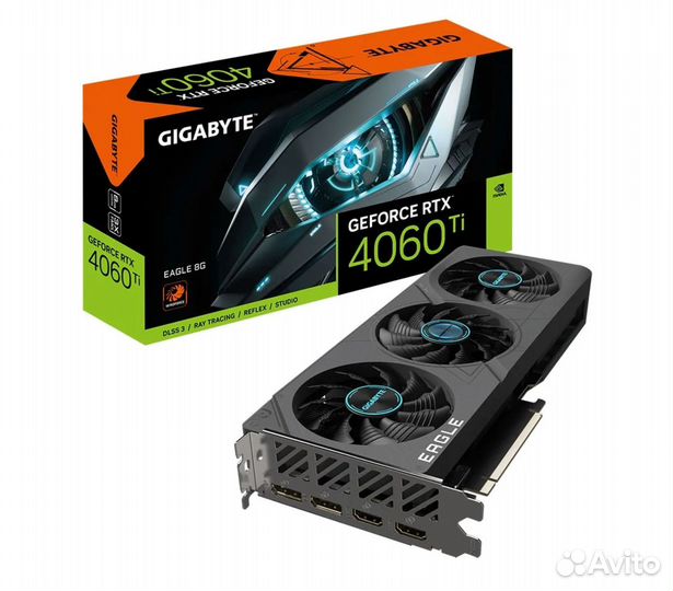 Gigabyte GeForce RTX 4060 Ti eagle Новые Чек