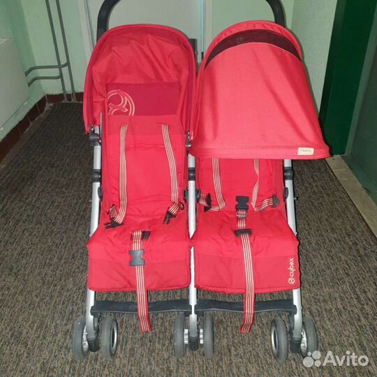 Коляска трость для двойни Cybex Twinyx