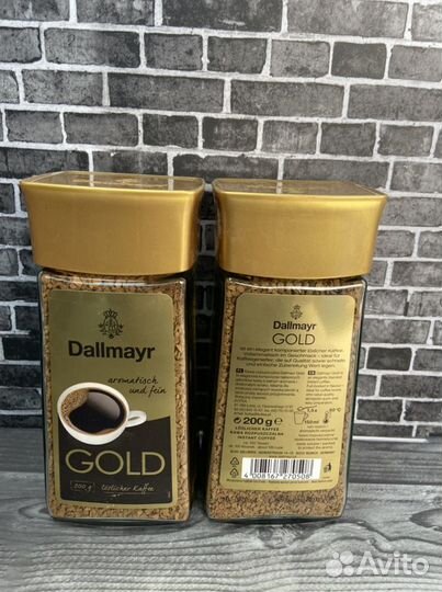 Кофе растворимый Dallmayr gold 200 г в банке