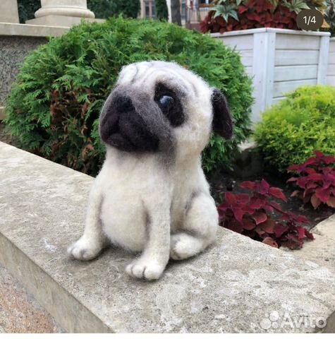 Игрушки валеные из шерсти