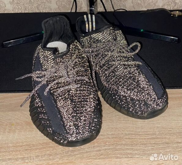 Adidas Yeezy Boost 350 Black Reflective