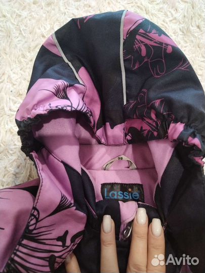 Зимний комбинезон lassie 98 для девочки