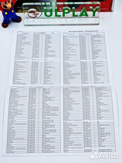 Sega Retro Genesis Modern Mini + 175 игр