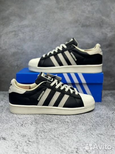 Кроссовки adidas superstar черные