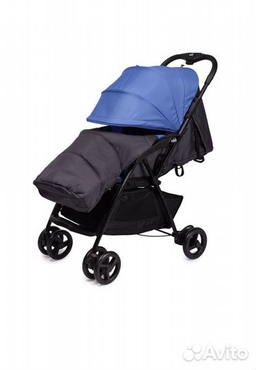 Коляска Cam curvi (Кам Курви) черно- синяя
