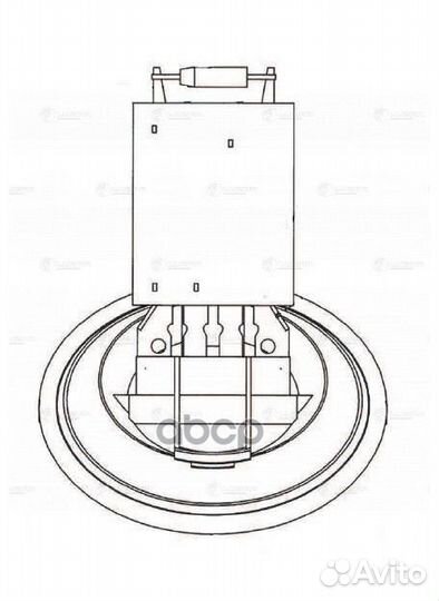 Резистор вент. отоп. LFR 18531 luzar