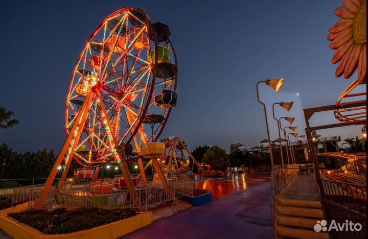 Семейные отели с лунапарком Турция