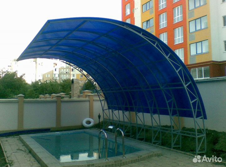 Навес под ключ