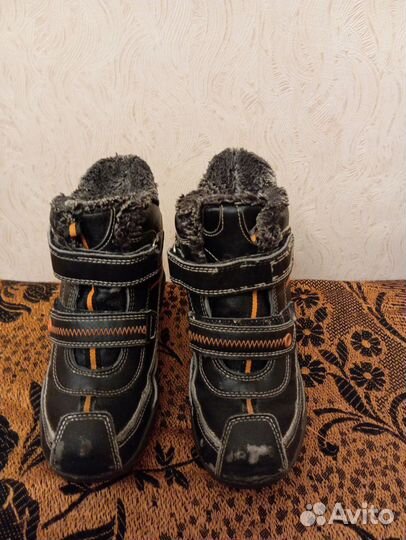 Ботинки зимние на мальчика 31 размер