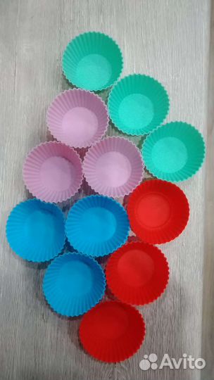 Формочки силиконовые для выпечки