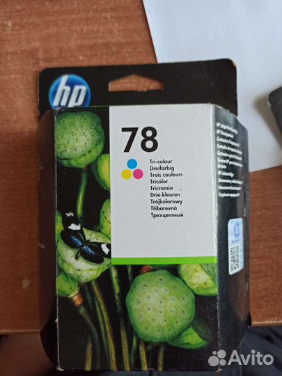 Картридж для принтера hp трёхцветный 78